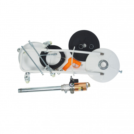 Нагнетатель смазки ER-44001 пневматический (раб.давл.:5.4 бар;подача:5 гр/сек.;тип смазки:#0-#3, под емкость на 20л) ЭВРИКА /1