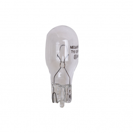 Автолампа W16W (W2.1*9.5d) STANDART 12V MEGAPOWER /10/50