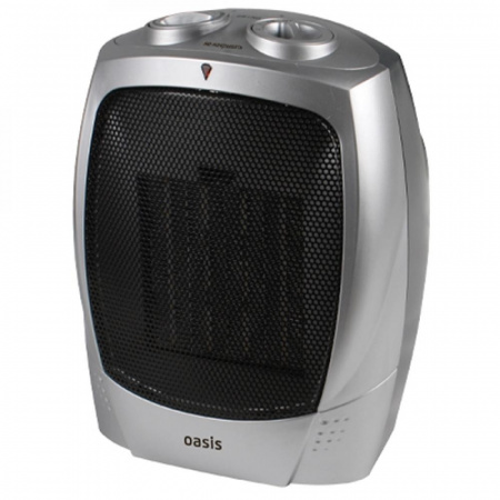 Тепловентилятор Oasis KS-15 1500Вт керамический серебристый (1)