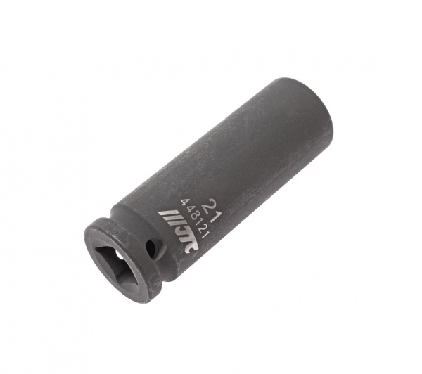 JTC Головка торцевая 1/2" 21мм ударная тонкостенная глубокая L=82мм JTC JTC Головка торцевая 1/2" 21мм ударная тонкостенная глубокая L=82мм JTC