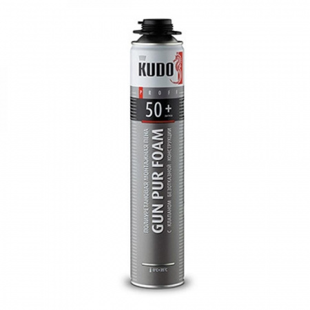 Пена монтажная профессиональная Kudo Proff Absolut 50+ 50л 1000мл (12)