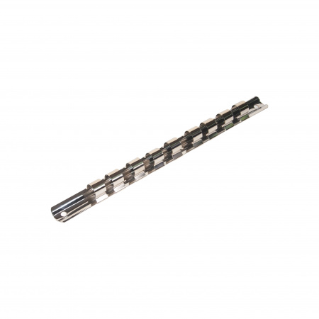 Держатель головок RF-819409: 1/2"DR металлическая рейка, 9 зажимов 200мм ROCKFORCE /1/10