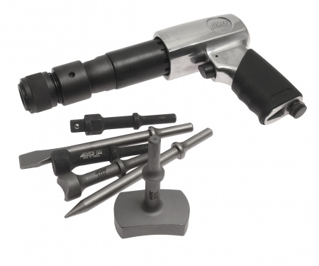 JTC Молоток пневматический 2100уд/мин. с набором зубил 8 предметов JTC