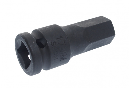 JTC Бита-головка 1/2" HEX H17х25мм ударная L=60мм JTC