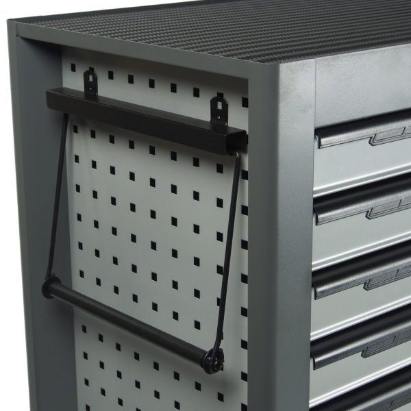 JTC Тележка инструментальная 7 секций серая JTC