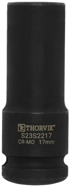 S23S2221 Головка торцевая ударная глубокая 12-гранная 1/2"DR, 21 мм S23S2221 Головка торцевая ударная глубокая 12-гранная 1/2"DR, 21 мм