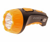 Фонарь C-3804 4 LED BLACK/YELLOW 13см с аккумулятором 220V ULTRAFLASH /1/5/80