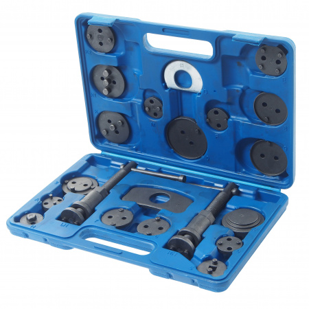 Набор для обслуживания тормозных цилиндров RF-65806 21пр. (право/левосторнний привод) в кейсе ROCKFORCE /1 Набор для обслуживания тормозных цилиндров RF-65806 21пр. (право/левосторнний привод) в кейсе ROCKFORCE /1