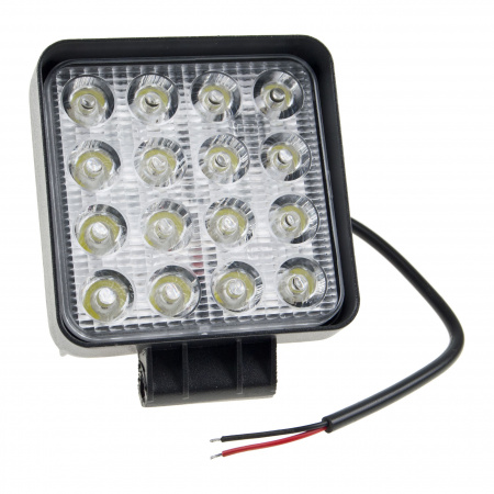 Фара рабочего света 29-48W FLOD 16LED 100х100мм 10-30V MISTAR /1 Фара рабочего света 29-48W FLOD 16LED 100х100мм 10-30V MISTAR /1