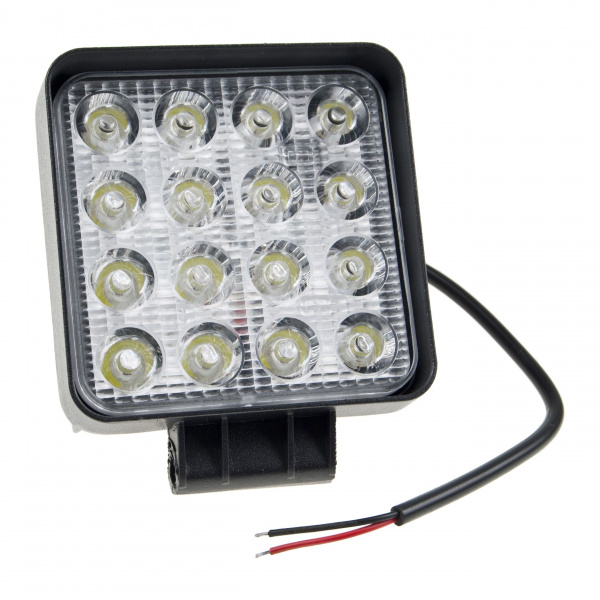 Фара рабочего света 29-48W FLOD 16LED 100х100мм 10-30V MISTAR /1 Фара рабочего света 29-48W FLOD 16LED 100х100мм 10-30V MISTAR /1