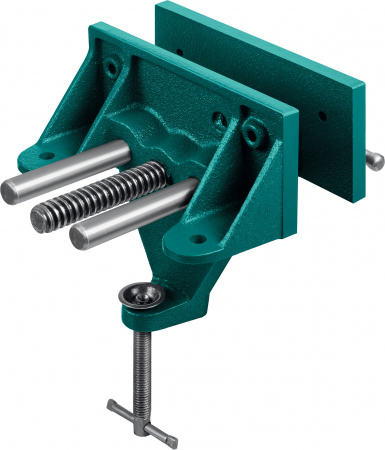 KRAFTOOL 155 мм, на струбцине, Столярные переносные тиски (32720-155)