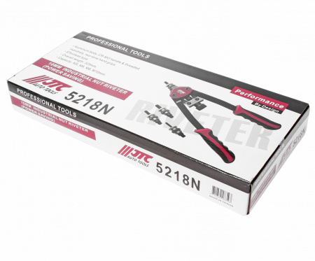 JTC Заклепочник 325мм 5,6,8,10мм ручной резьбовой JTC