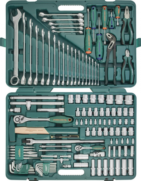S04H524127S (S04H524127S18) Набор инструмента универсальный 1/2", 1/4"DR, 127 предметов S04H524127S (S04H524127S18) Набор инструмента универсальный 1/2", 1/4"DR, 127 предметов