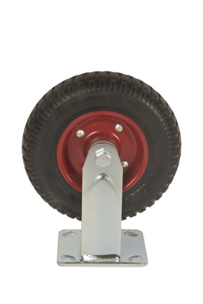 Колесо большегрузное неповоротное PF 200 200 мм резина с протектором (F) Колесо большегрузное неповоротное PF 200 200 мм резина с протектором (F)