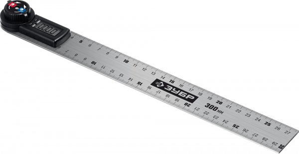 ЗУБР 300 мм, электронный транспортир-угломер, Профессионал (34296)