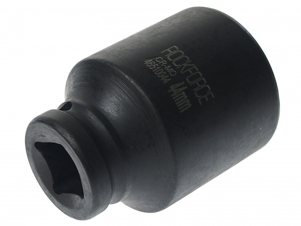 Головка торцевая 44мм 3/4" 6-гранная ударная удлиненная L=78мм ROCKFORCE RF-46510044 /1/10 Головка торцевая 44мм 3/4" 6-гранная ударная удлиненная L=78мм ROCKFORCE RF-46510044 /1/10