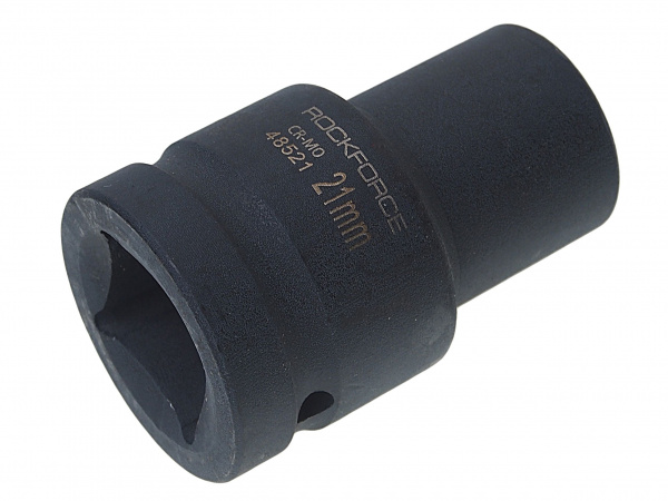 Головка торцевая  21мм 1" 6-гранная ударная  L=40мм ROCKFORCE RF-48521 /1 Головка торцевая  21мм 1" 6-гранная ударная  L=40мм ROCKFORCE RF-48521 /1