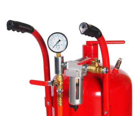 JTC Аппарат пескоструйный 38л шланг 1/2", 250PSI JTC