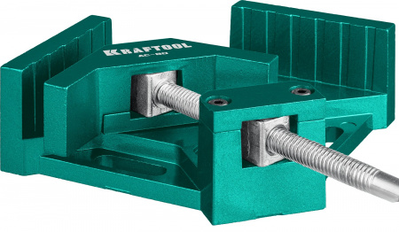 KRAFTOOL AC-80, глубина зажима 70 мм, мощная алюминиевая угловая струбцина (32202)