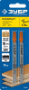 ЗУБР T101BR, 2 шт, 75 мм / 2.5 мм, T-хвост., У8А сталь, обратный рез по ламинату и ДСП, полотна для лобзика, Профессионал (15591-2.5)