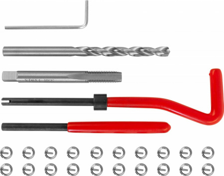 TRIS61 Набор для восстановления резьбы M6x1.0, 25 предметов