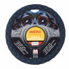 Оплетка руля MIS-2013LT05E (M) чёрная с двойной синей строчкой MISTAR /1/25