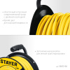 STAYER S-215, ПВС, 2 х 1.5 мм2, 30 м, 3500 Вт, силовой удлинитель на катушке (55072-30)