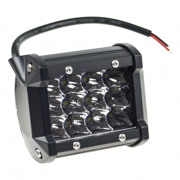 Фара рабочего света G-36W 12LED, 97х75мм  MISTAR /1 Фара рабочего света G-36W 12LED, 97х75мм  MISTAR /1