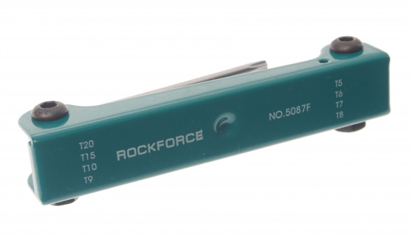 Набор ключей RF-5087F TORX складной 8пр.(Т5-Т10, Т15, Т20) ROCKFORCE /1 Набор ключей RF-5087F TORX складной 8пр.(Т5-Т10, Т15, Т20) ROCKFORCE /1