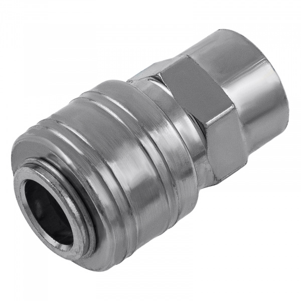 Муфта универсальная быстросъемная ("мама"), 1/4, внутренняя резьба, 2 шт, Stels
