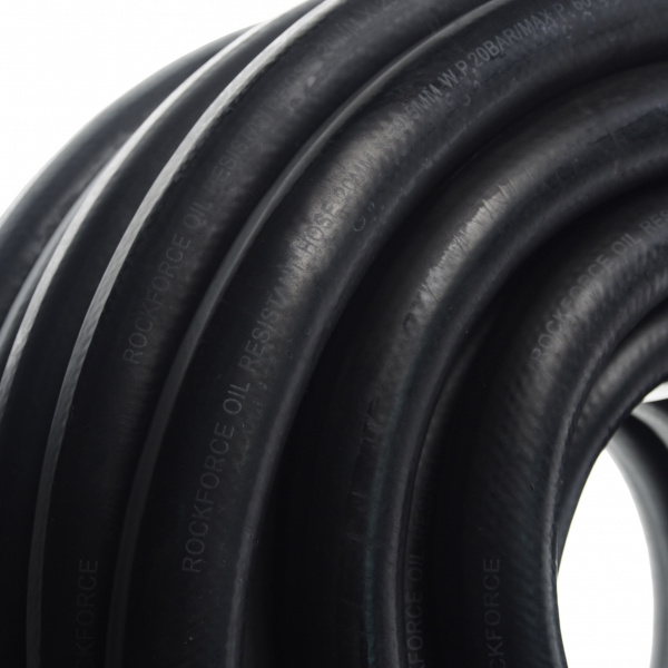 Шланг RF-AHC-55/4D резиновый армированый бензо-маслостойкий 20х29.5ммх20м(раб.давл.20bar,max60bar,-30C°+70C°,DIN20018) ROCKFORCE /1
