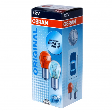 Автолампа PY21W (BAU15s) YELLOW ULTRA LIFE 12V OSRAM /10/50