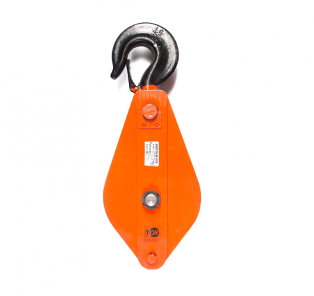 Блок монтажный двухрольный с крюком TOR HQG(L) K2-5,0 т (G) Блок монтажный двухрольный с крюком TOR HQG(L) K2-5,0 т (G)