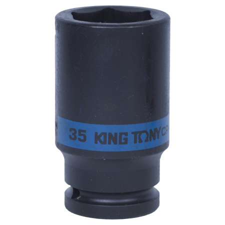 Головка торцевая ударная глубокая шестигранная 3/4", 35 мм KING TONY 643535M Головка торцевая ударная глубокая шестигранная 3/4", 35 мм KING TONY 643535M