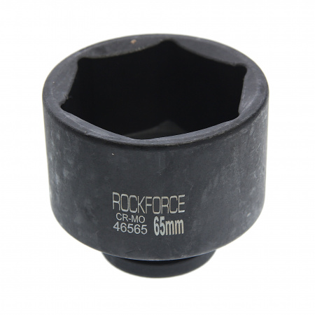 Головка торцевая 65мм 3/4" 6-гранная ударная L=75мм ROCKFORCE RF-46565 /1/24 Головка торцевая 65мм 3/4" 6-гранная ударная L=75мм ROCKFORCE RF-46565 /1/24