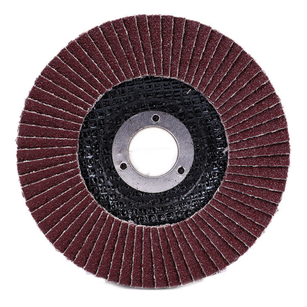 Круг MESSER шлифовальный лепестковый торцевой плоский (электрокорунд) А40(П) 125х22