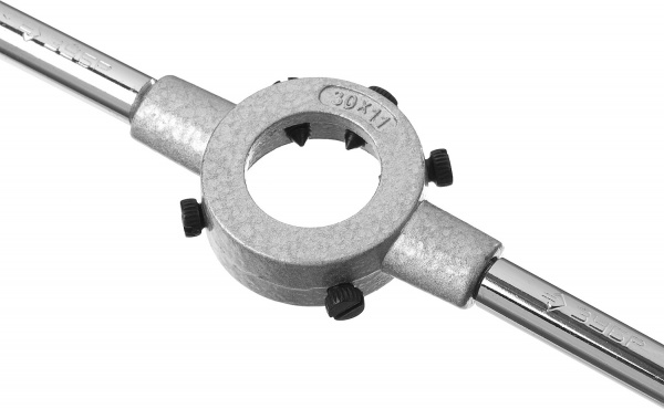 ЗУБР для M10, 30мм, плашкодержатель со стопорными винтами, (28141-30)