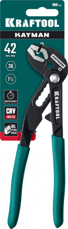 KRAFTOOL KAYMAN, 180 мм, переставные клещи (22353-18)