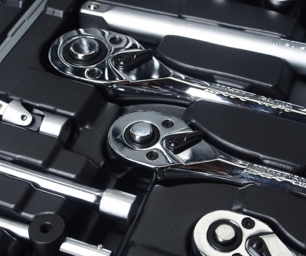 JTC Набор инструментов 216 предметов слесарно-монтажный 1/4",3/8",1/2" 6-ти гранных в кейсе JTC JTC Набор инструментов 216 предметов слесарно-монтажный 1/4",3/8",1/2" 6-ти гранных в кейсе JTC