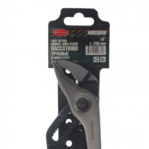 Пассатижи RF-613AF250 переставные 10" (250мм) c фиксацией ROCKFORCE /1