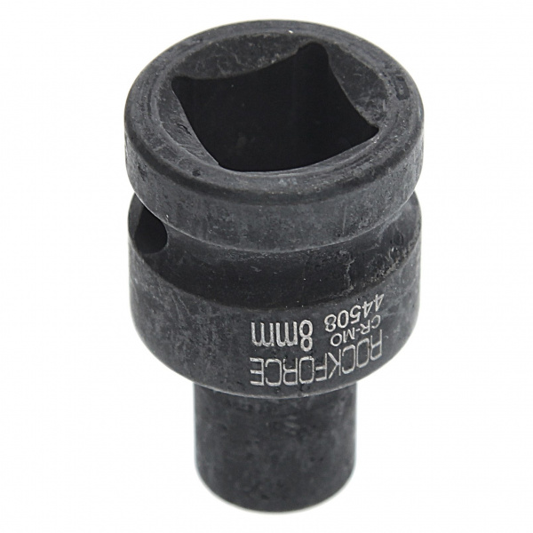 Головка торцевая  8мм 1/2" 6-гранная ударная L=40мм ROCKFORCE RF-44508 /1/360