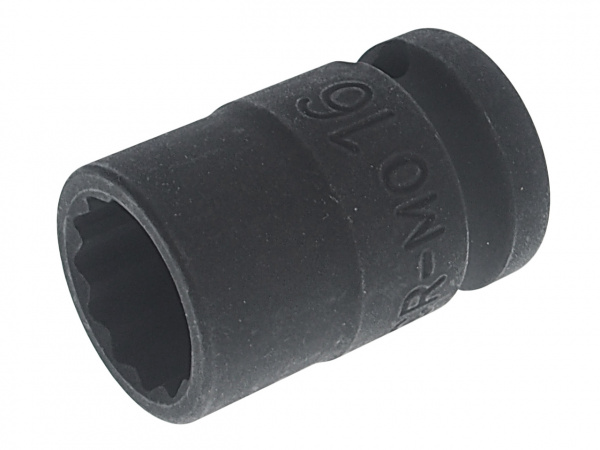 JTC Головка торцевая 1/2" 16мм 12-ти гранная ударная L=38мм JTC JTC Головка торцевая 1/2" 16мм 12-ти гранная ударная L=38мм JTC