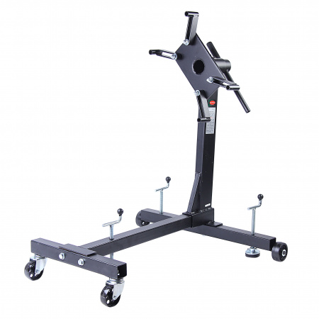 Кантователь двигателя RF-T24542 складной 454кг (4 колеса, 3 страховочных упора) ROCKFORCE /1