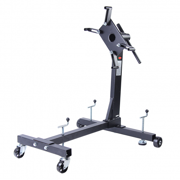 Кантователь двигателя RF-T24542 складной 454кг (4 колеса, 3 страховочных упора) ROCKFORCE /1