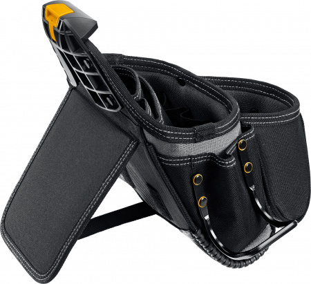 KRAFTOOL KBS-3L пояс монтажника, в комплекте: пояс монтажника и 2 большие сумки (38761)