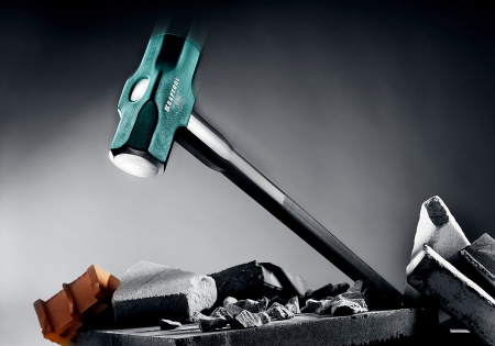 KRAFTOOL Steel FORCE, 5 кг, кувалда со стальной удлинённой обрезиненной рукояткой (2009-5)