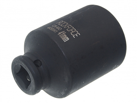 Головка торцевая 41мм 1/2" 6-гранная ударная удлиненная L=80мм ROCKFORCE RF-4458541 /1/10 Головка торцевая 41мм 1/2" 6-гранная ударная удлиненная L=80мм ROCKFORCE RF-4458541 /1/10