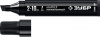 ЗУБР МП-1000К чёрный, 2-10 мм, клиновидный перманентный маркер (06333-2)