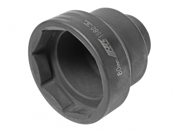 JTC Головка для ступичных гаек передних колес 1" 80мм 8-гранная (SCANIA) JTC