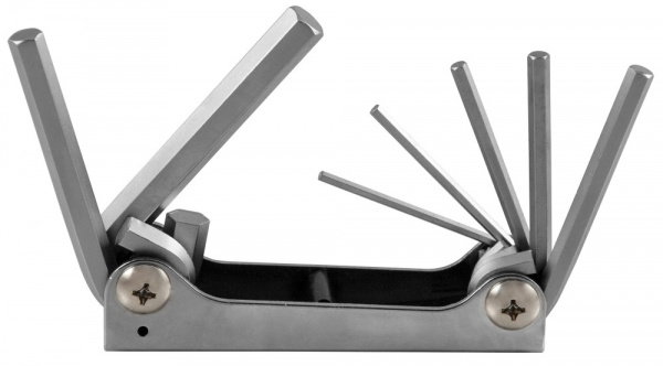 H01M07SF Набор ключей торцевых шестигранных в ключнице, 7 предметов